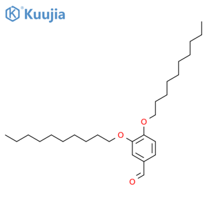3',4'-(Didecyloxy)benzaldehyde structure