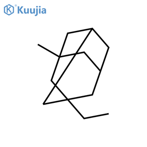 1-Ethyl-3-methyladamantane structure